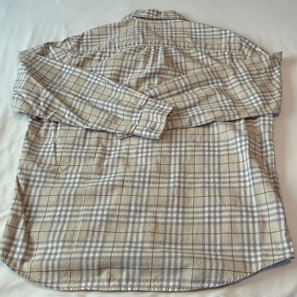 Lyle & Scott Men's Light Brown Plaid Shirt - Picture 4 of 4